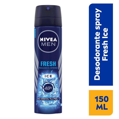 Desodorante Nivea men ice frresh spray - 150 ml