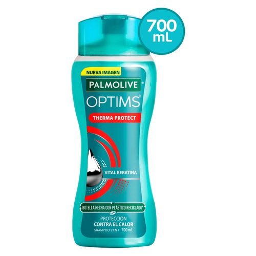 Shampoo Palmolive Optims Therma Protect 2 en 1 - 700 ml