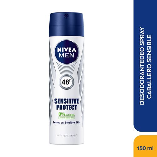 Desodorante Nivea spray para caballero sensitive protect - 150 ml