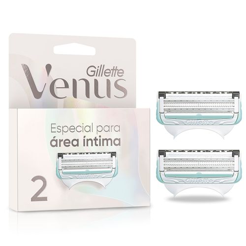 Repuesto para Rasuradora mujer Gillette Venus para Área Íntima 2 Ud