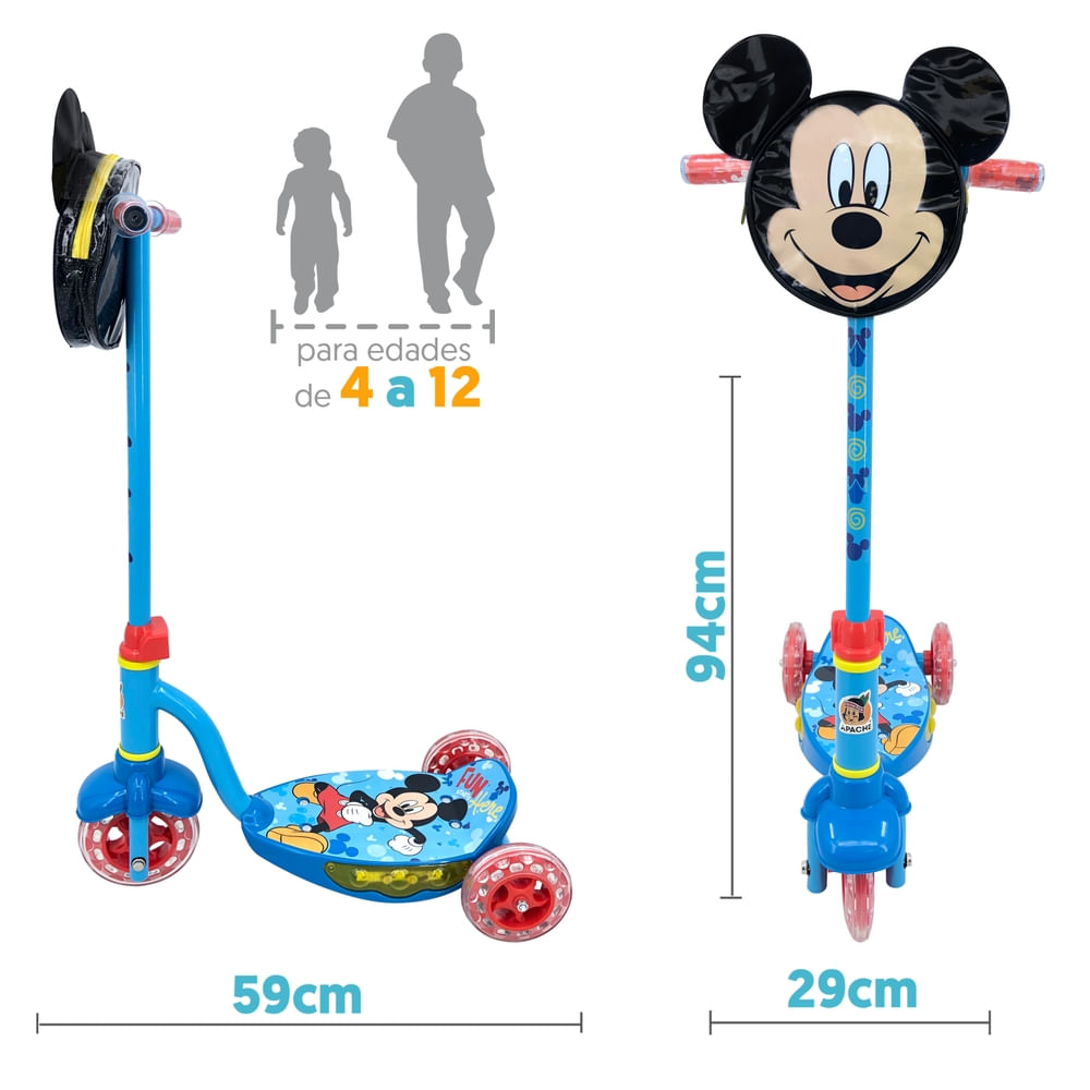 Comprar Scooter con luces Mickey Mouse para niños | Walmart Costa