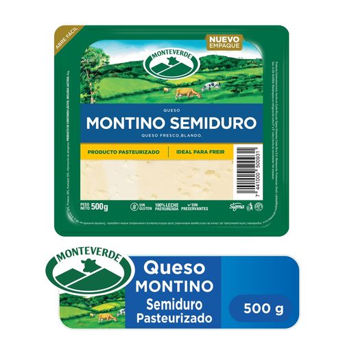 Queso Monteverde Gran Semiduro Montino - 500gr