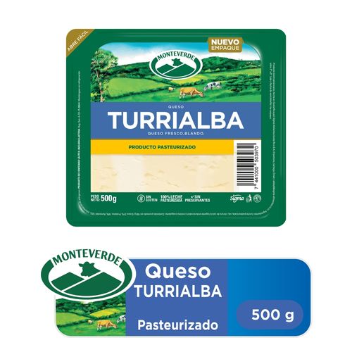 Queso Monteverde Turrialba - 500Gr