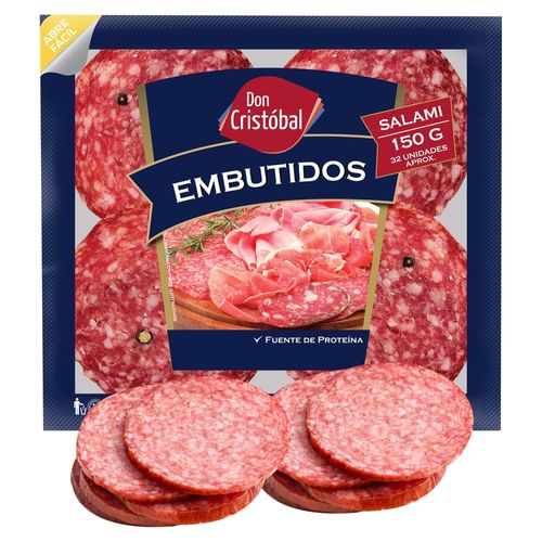 Salami Don Cristóbal empacado - 150 g