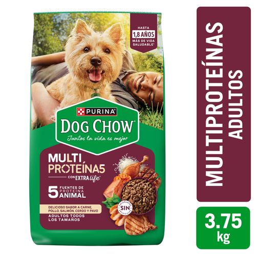 Alimento Dog Chow Seco Adultos Multiproteína - 3.75 kg