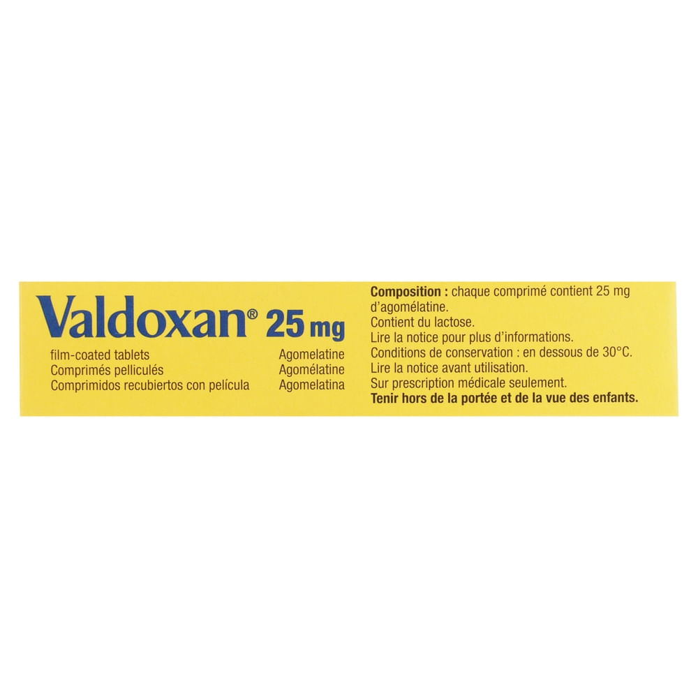 Comprar Valdoxan 25Mg 28 Comprimidos | Walmart Costa Rica