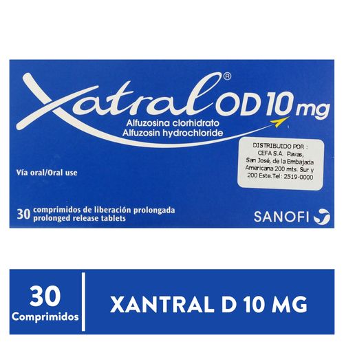 Xatral 10Mg X30 Comp
