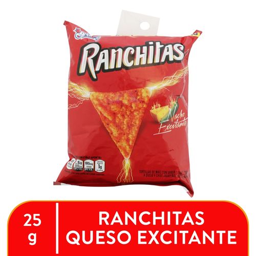 Snack Yummies Ranchitas Excitante - 25 g