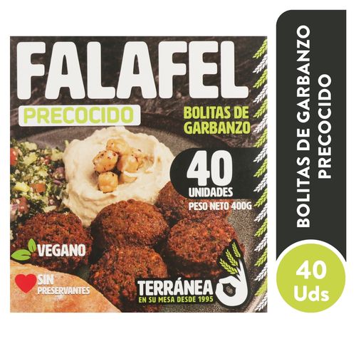 Bolitas de falafel Terranea precocido - 400 g
