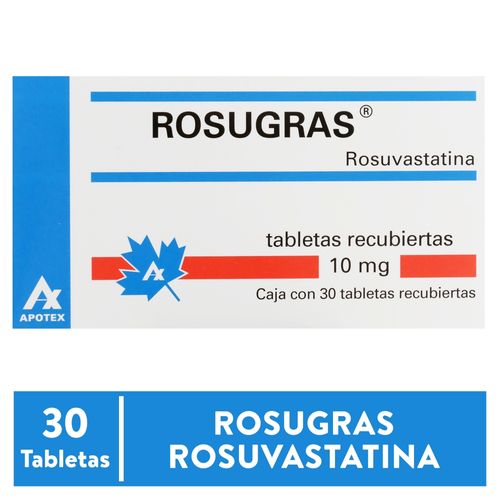 Rosugras 10 Mg X 30 Tabs