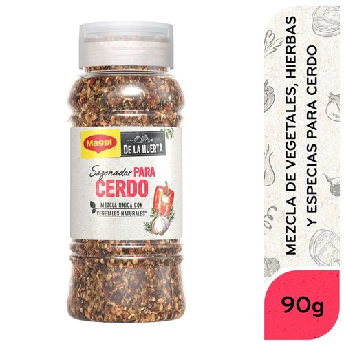 Sazonador Maggi De La Huerta Para Cerdo, Frasco - 90g