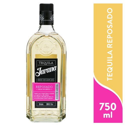 Tequila Jarana reposado auténtico agave azul - 750 ml