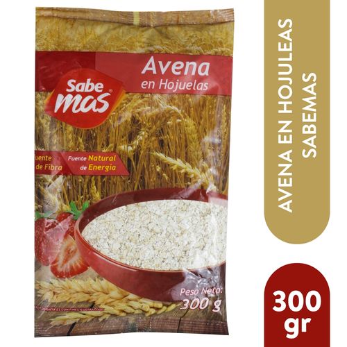 Avena Sabemas en hojuela - 300 g