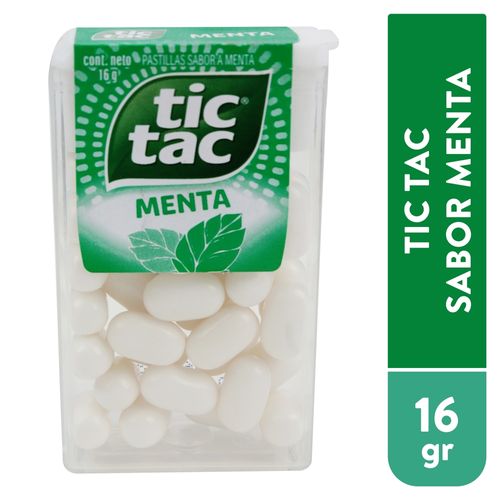 Pastilla Tic Tac menta - 16 g