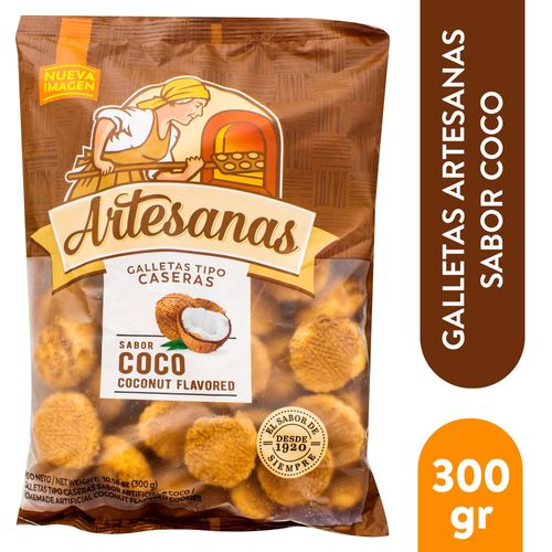 Galleta Dulce Artesanas Con Coco - 300g