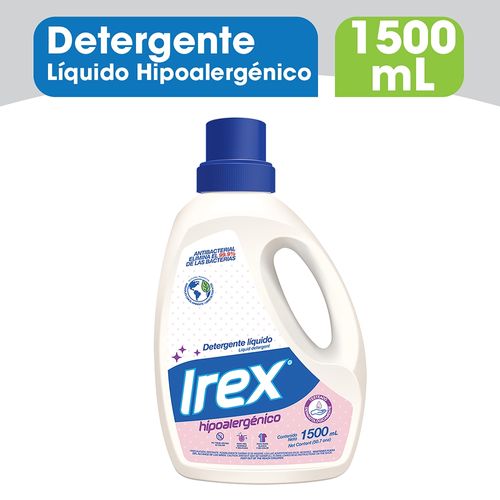 Detergente Irex Líquido Hipoalergénico -1500ml