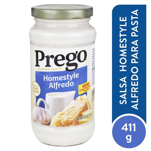 Salsa Prego Alfredo Estilo Casero - 411g