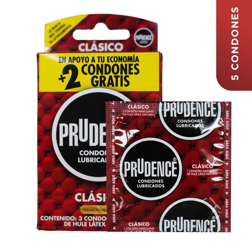 Condones Prudence clásico -3 uds