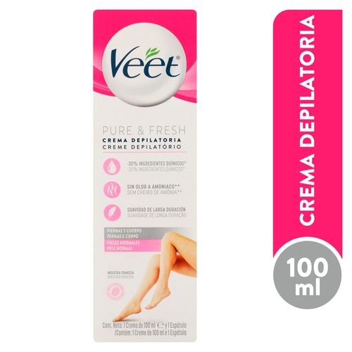 Crema Depiladora Veet Piel Normal -100 gr