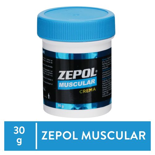 Zepol Muscular Frasco - 30gr