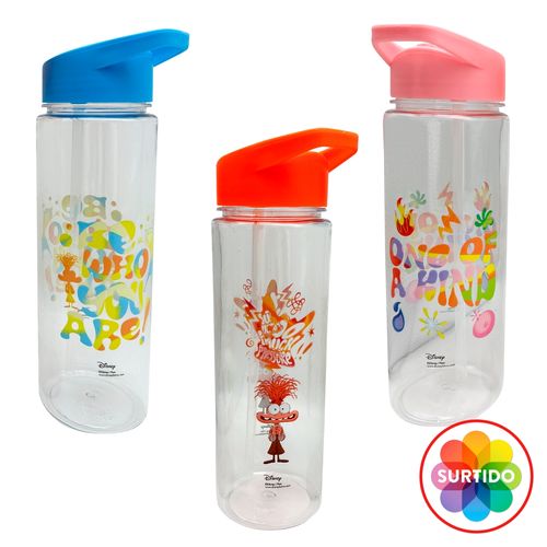 Botella Disney, plástica para agua -600ml