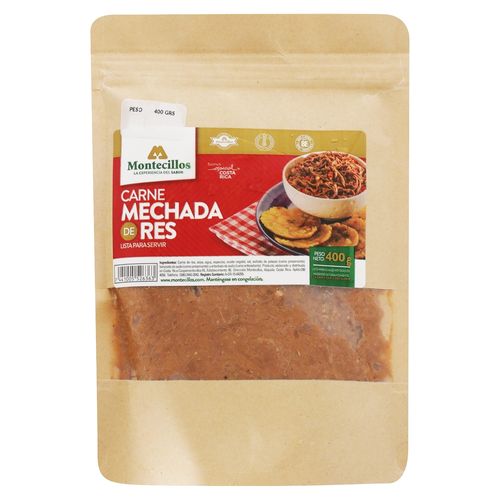 Carne Montecillos mechada de res - 400 g