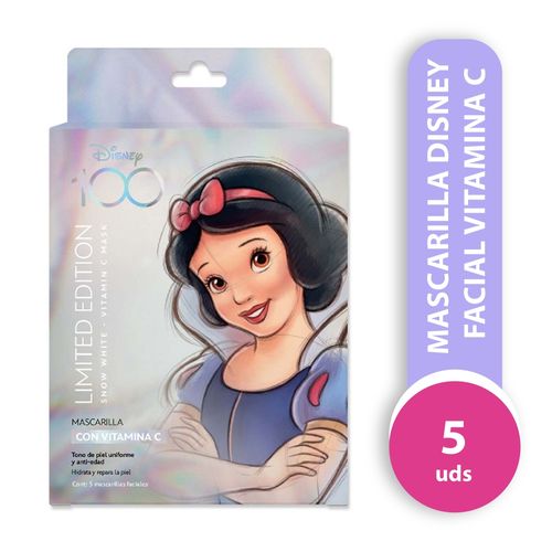 Mascarilla Disney, Facial Vitamina C-5uds