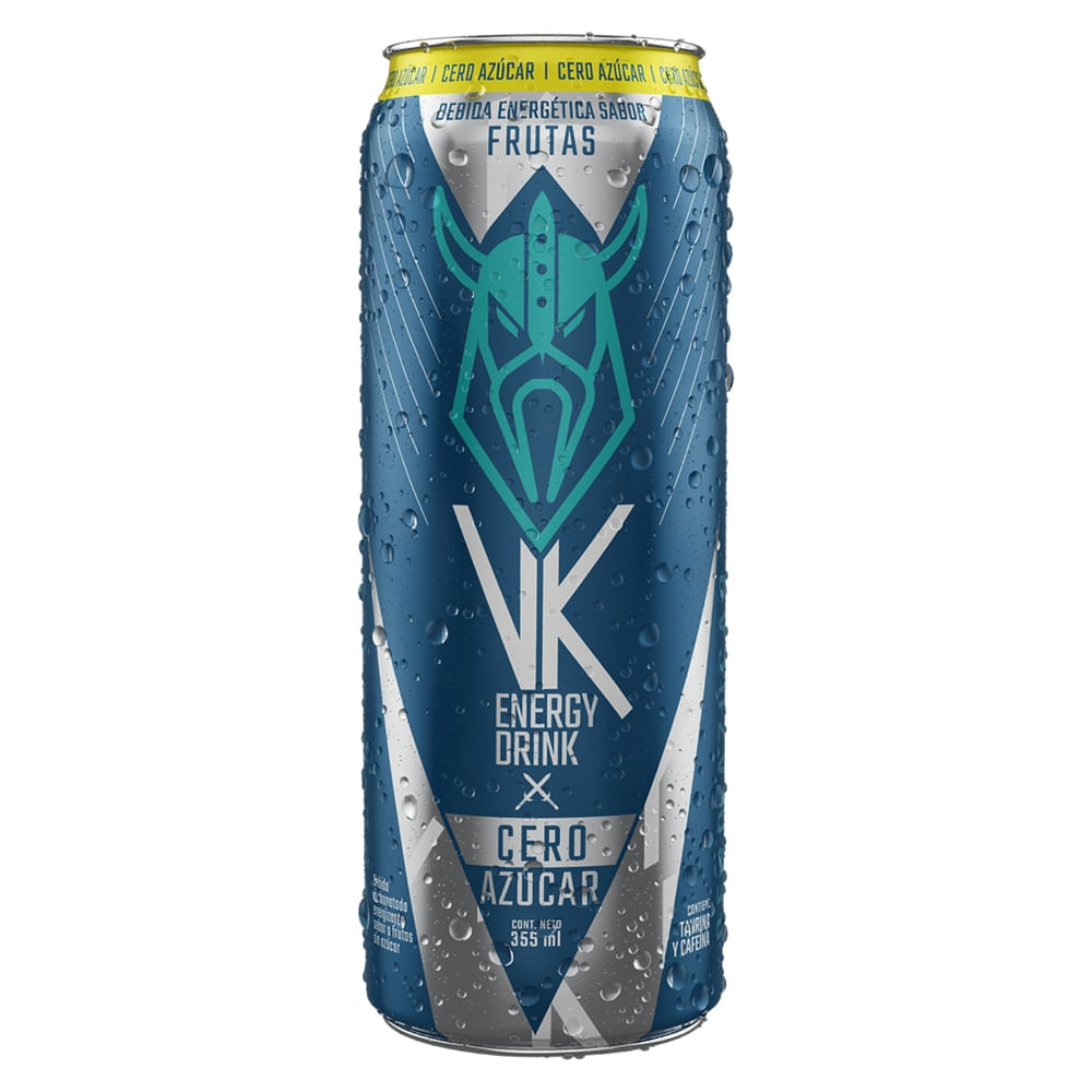 Bebida Dos Pinos Energética Viking sin Azúcar Lata - 355 ml - Maxipalí ...