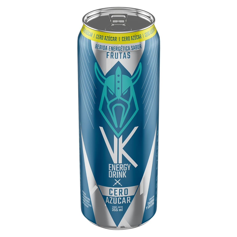 Bebida Dos Pinos Energética Viking sin Azúcar Lata - 355 ml