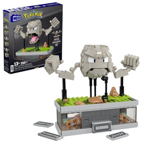 Geodude Mega Construx con Movimiento