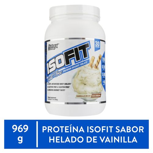Nutrex Proteina Isofit Vainilla 2Lb Ea