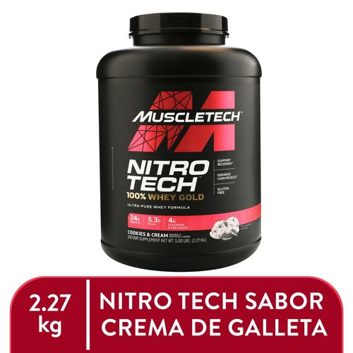 Muscletech Whey Cookies Cream 2268Gr 5Lb