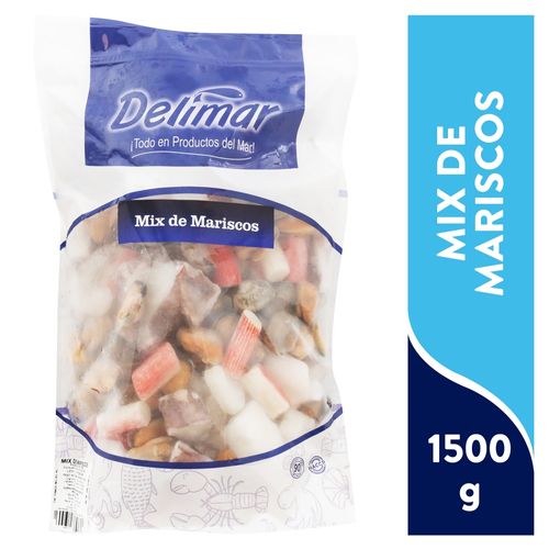 Mariscos Delimar Mix Empaquetado - 1500 g