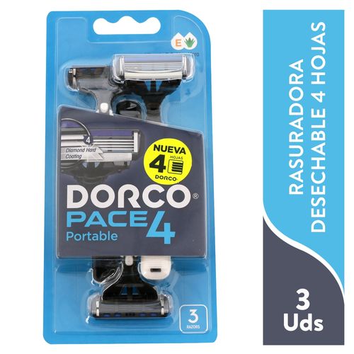 Rasuradora Marca Dorco Pace 3 unidades