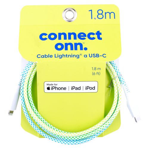Cable Onn USB-C a Lightning - 1.8m
