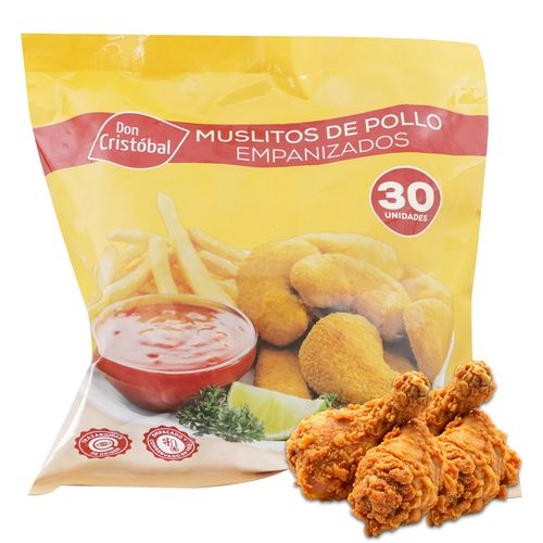 Muslitos Polloempanizados 900Grs 30Un