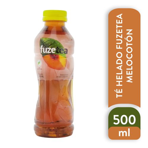 Bebida Fuze Tea, melocotón -500ml