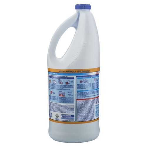 Cloro Clorox No Salpica Botella, Prevención Contra Bacterias - 1893ml