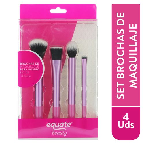 Set Brochas Para Maquillaje Equate