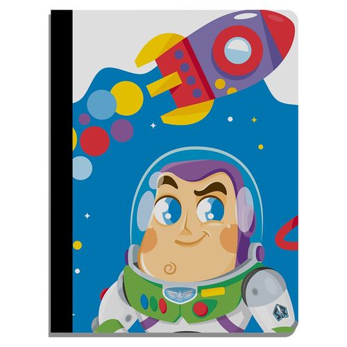 Cuaderno Buzzlightyear Cosido Grande Rayas - 100 Hojas