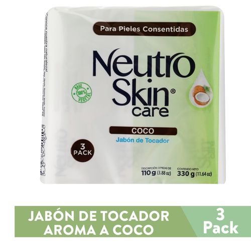 Jabón Neutroskin De Coco - 330g