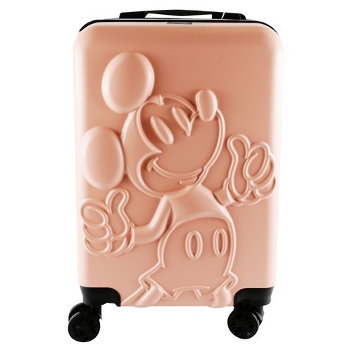Maleta Disney Silueta Mickey Rosada Pequeña - 1 Ud