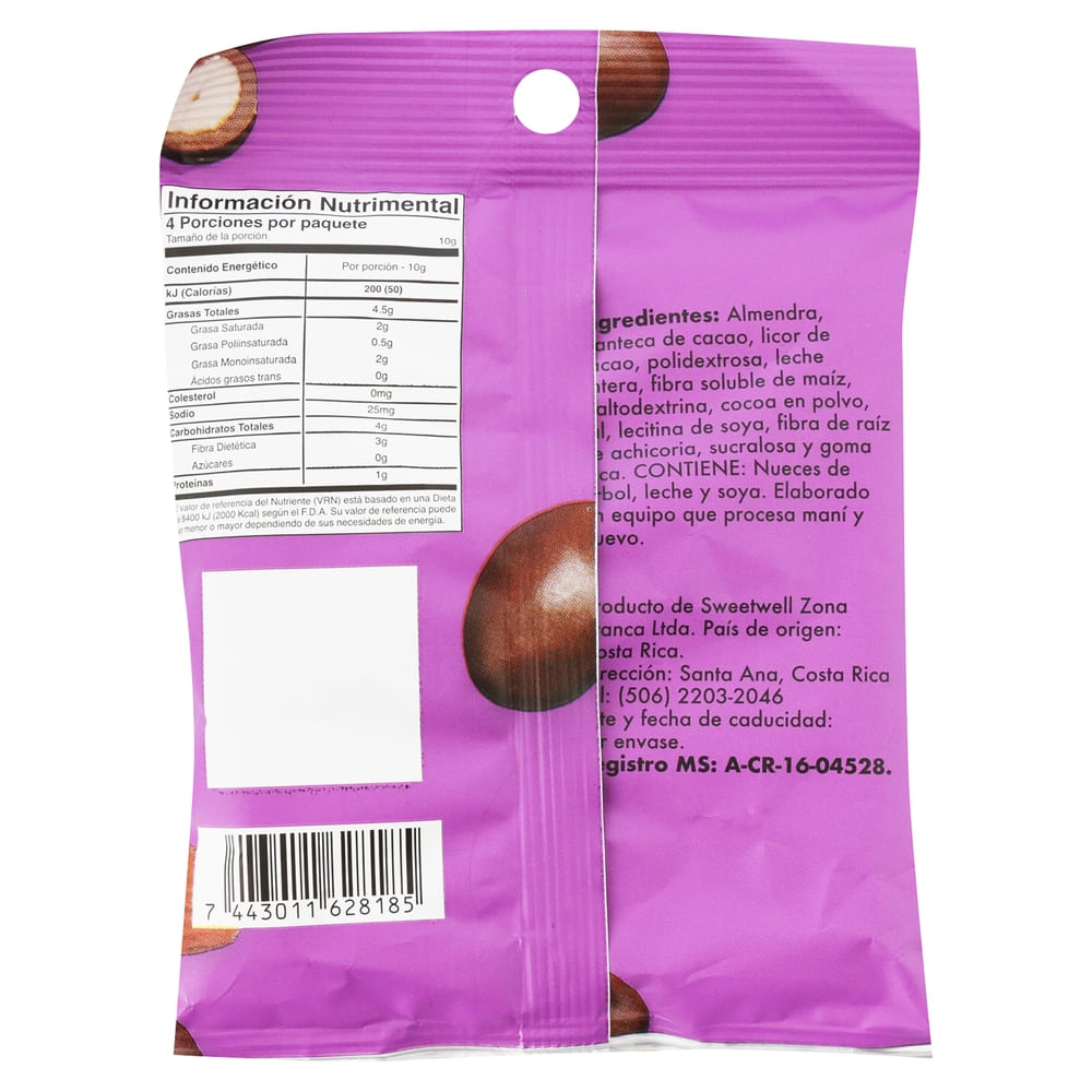 Comprar Chocolate Sweetwell Bites Chocolate Con Leche Con