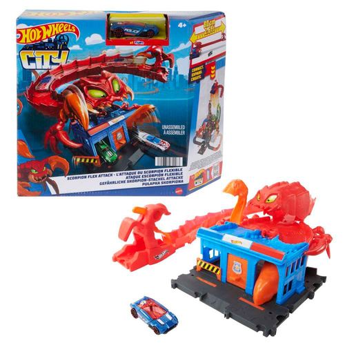 Juguete Hot Wheels City Nemesis Escorpion