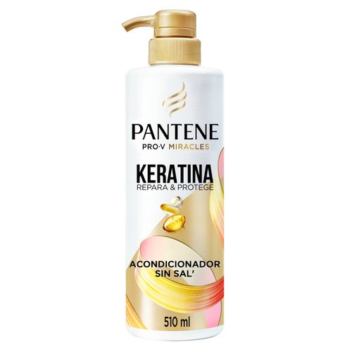 Acondicionador reparador Pantene con keratina - 510 ml