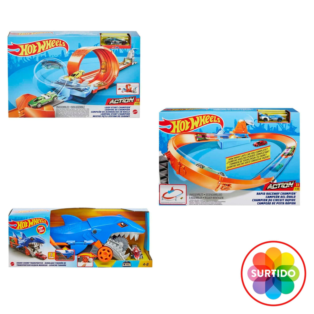 Comprar Pistas de campeonato Hot Wheels surtido ud Walmart Costa Rica