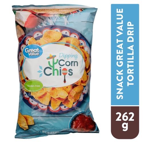 Tortilla Drip Great Value Libre De Gluten - 262 g