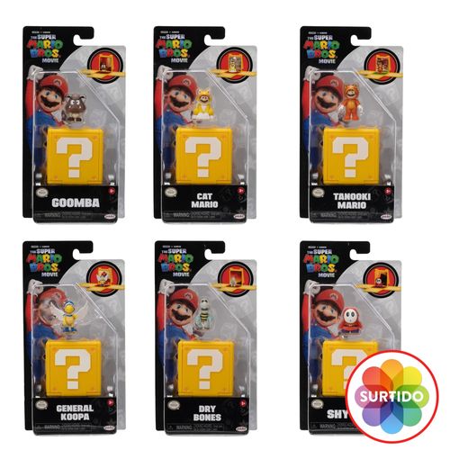 Mini Figuras Nintendo Super Mario Asst Wave 2