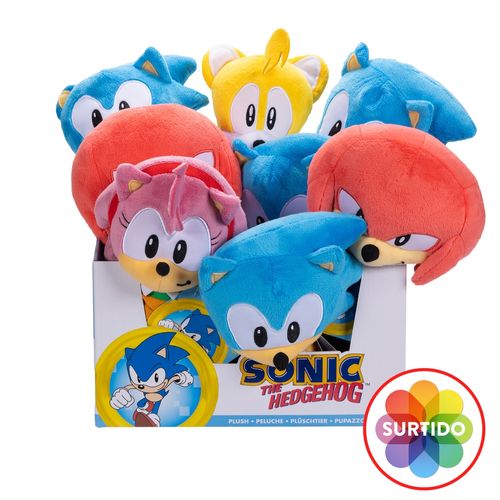 Peluche Sonic Hedgehog básico Surtido