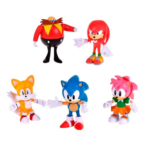 Figuras Sonic 5 pack